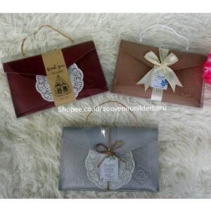 Pouch Envelope Packing Mika Dompet Wedding Custom