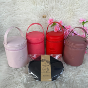 Pouch Tabung Tempat Skincare Custom Embos Atau Sablon Logo
