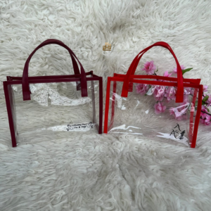 Tas Kosmetik Mika custom Sablon Logo