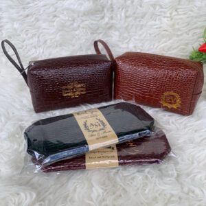 Pouch Sweet Boxy Croco Custom Emboss