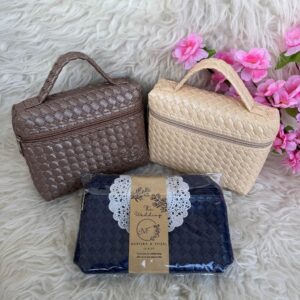 Handbag Pouch Motif Anyam Tambang