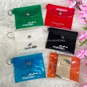 Dompet Koin Mika Jelly Card Holder Transparan