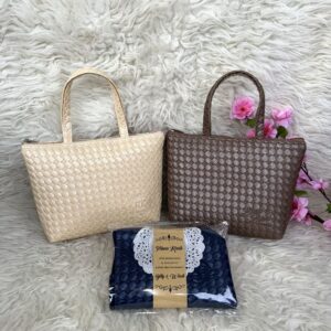 Minibag Anyam Motif Tambang