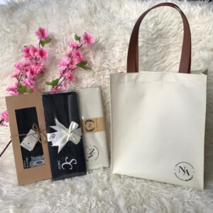 Souvenir Pernikahan Totebag Packing Mika Custom