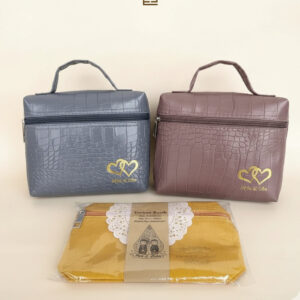 Handbag Pouch Croco Doff Custom Emboss